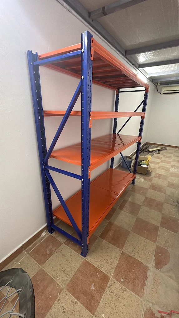 رفوف حديد للمستودعات في الرياض - Heavy duty warehouse racks